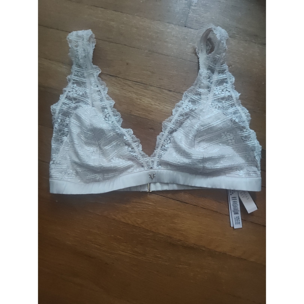 VS White Lace Bralette